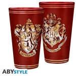 HARRY POTTER - Premium Large Glass - 400ml - Gryffindor