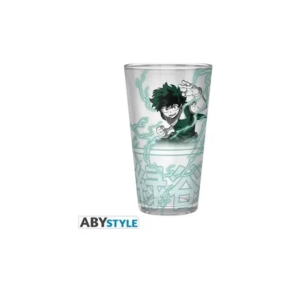 MY HERO ACADEMIA - Large Glass - 400ml - Izuku & Bakugo