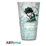 MY HERO ACADEMIA - Large Glass - 400ml - Izuku & Bakugo