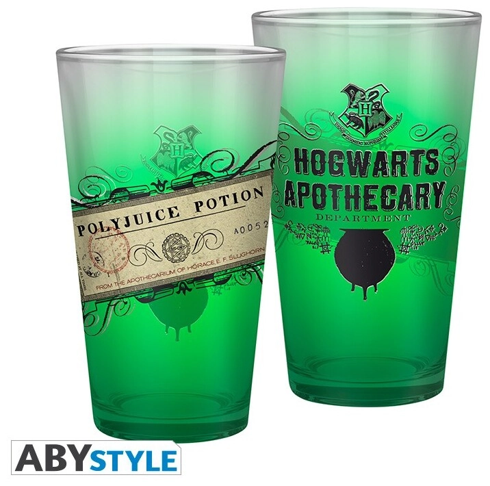 HARRY POTTER - Premium Large Glass - 400ml - Polyjuice Potion