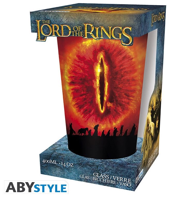 LORD OF THE RINGS - Large Glass - 400ml - Sauron