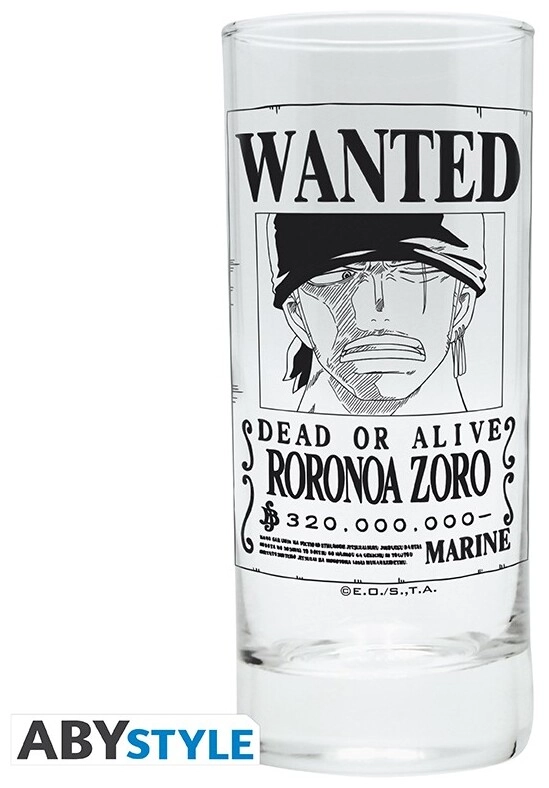 ONE PIECE - 3 glass set