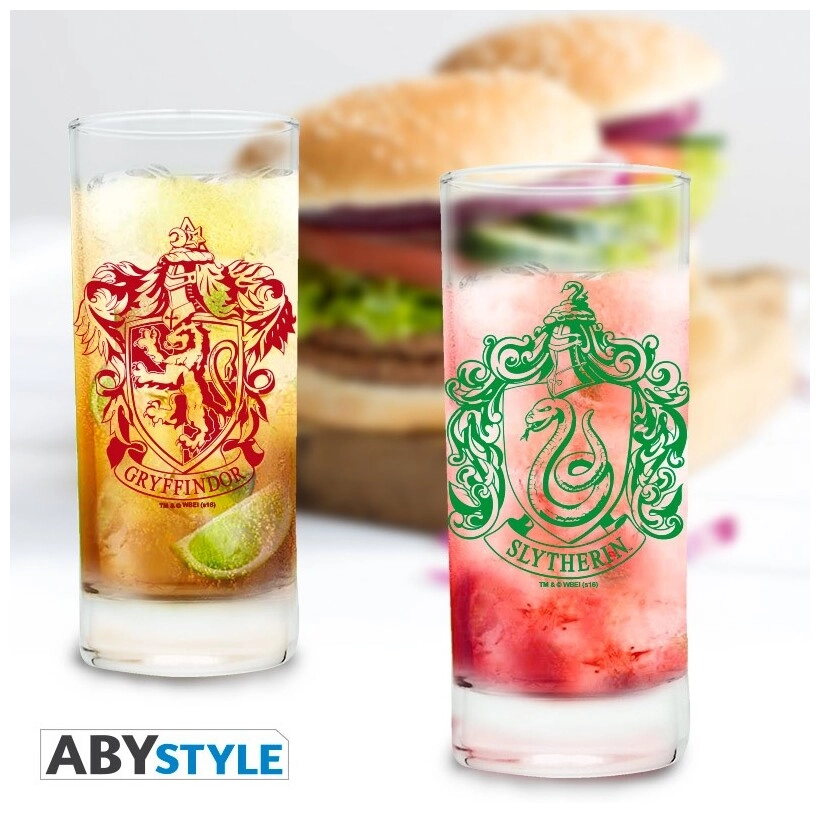 HARRY POTTER - 3 glass set