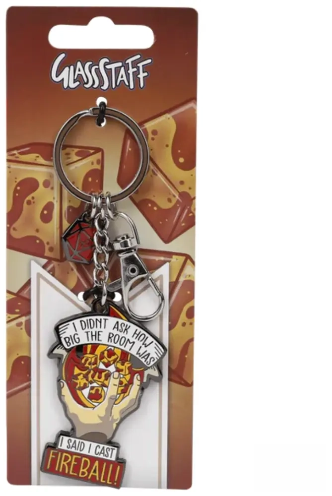 I Cast Fireball Keychain