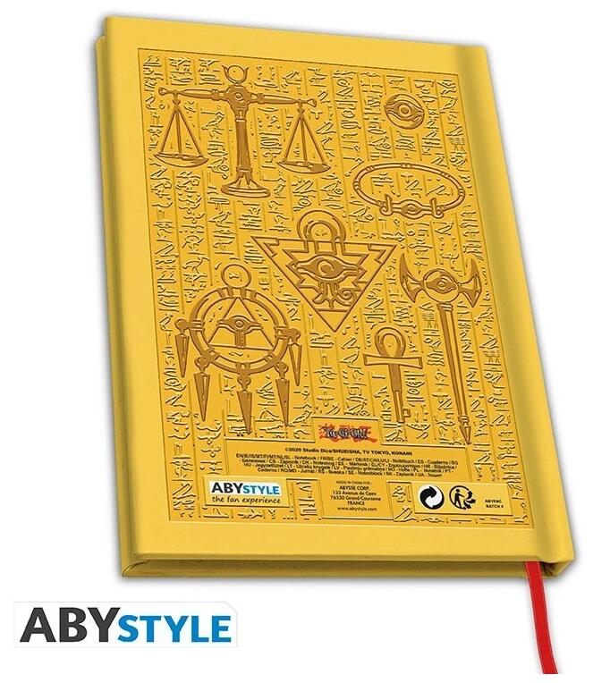 YU-GI-OH! - A5 Notebook "Millennium Items