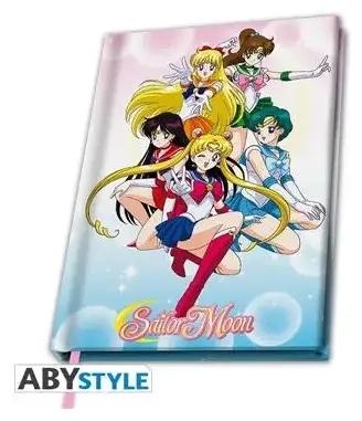 SAILOR MOON - A5 Notebook "Sailor warriors"