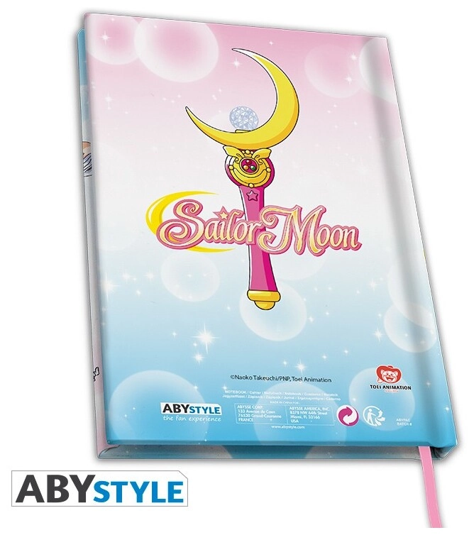 SAILOR MOON - A5 Notebook "Sailor warriors"