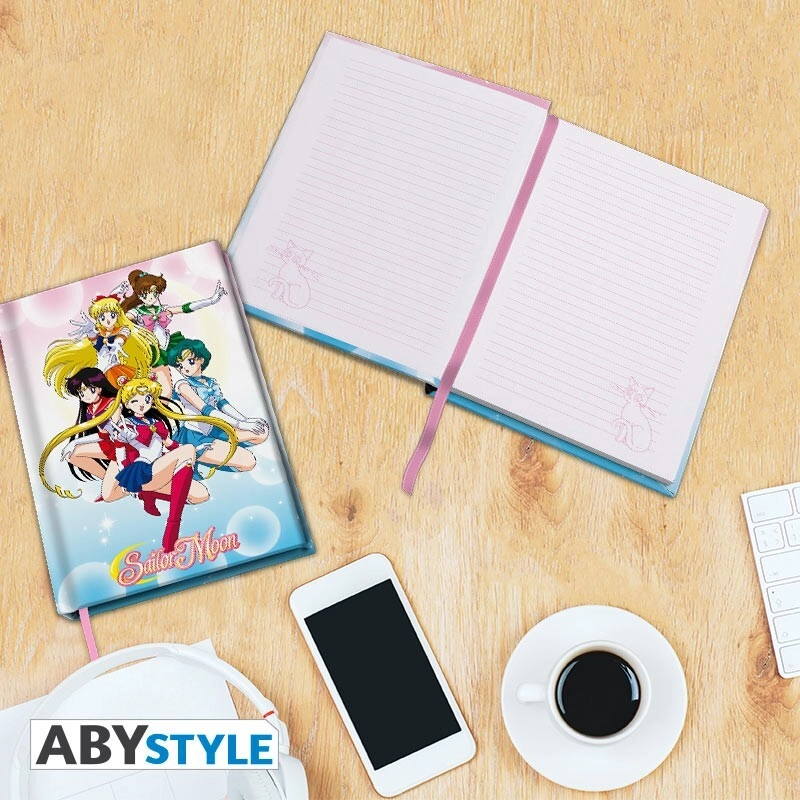 SAILOR MOON - A5 Notebook "Sailor warriors"