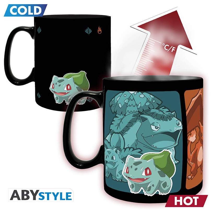 POKEMON - Mug Heat Change - 460 ml - Evolve - cardboard box