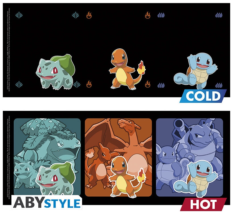 POKEMON - Mug Heat Change - 460 ml - Evolve - cardboard box