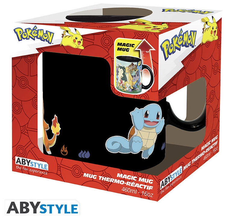 POKEMON - Mug Heat Change - 460 ml - Evolve - cardboard box