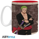 ONE PIECE - Mug - 460 ml - "Zoro Wanted" - subli - box