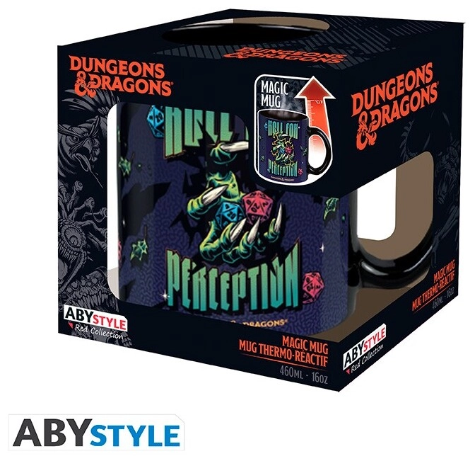 DUNGEONS & DRAGONS - Mug Heat Change - 460 ml - cardboard box