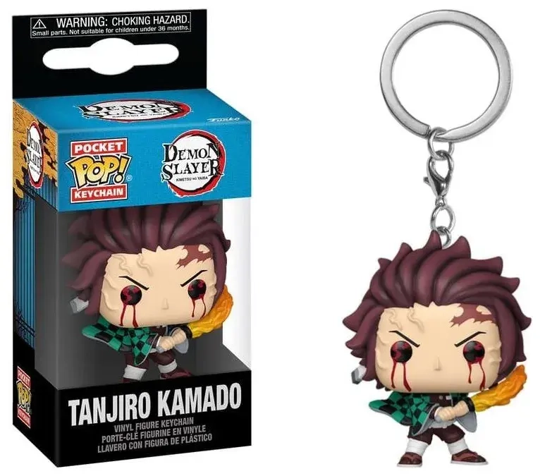 POP Keychain Demon Slayer - Tanjiro Kamado
