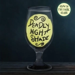 The Nightmare Before Christmas Glow in the Dark Glass