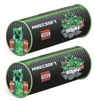 Minecraft (Tnt Boom) Barrel Pencil Case