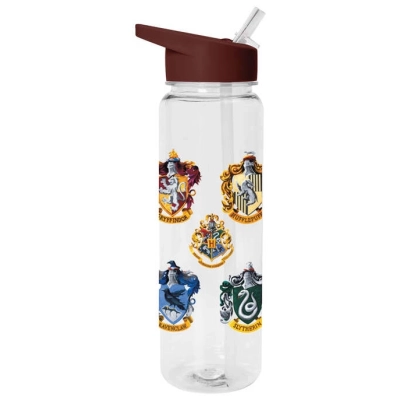 Harry Potter (Colourful Crest) 25Oz/700ml Plastic Drinks Bottle