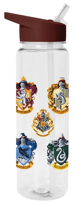 Harry Potter (Colourful Crest) 25Oz/700ml Plastic Drinks Bottle