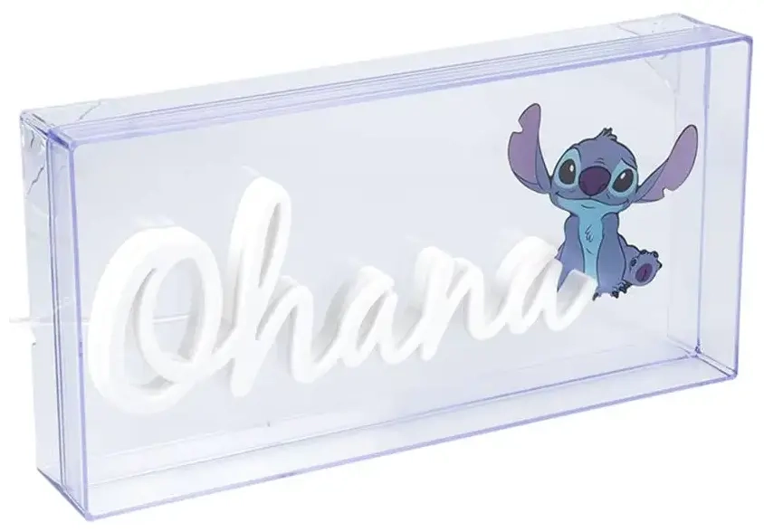 Disney Classics Stitch Ohana LED Neon Light