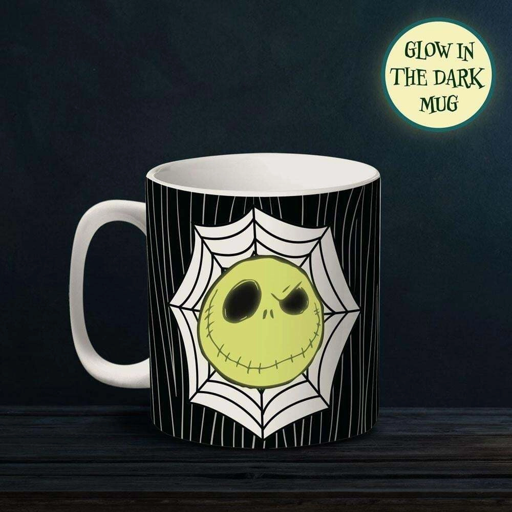 The Nightmare Before Christmas Jack Skellington Glow in the Dark Mug