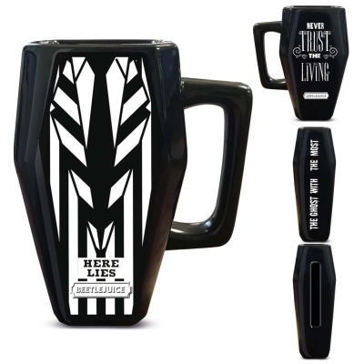 Beetlejuice Coffin Mug