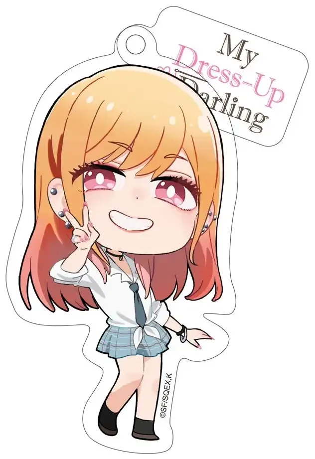 My Dress-Up Darling - Marin - Chibi Style - Acrylic Keychain - 8cm