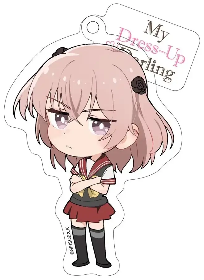 My Dress-Up Darling - Sajuna - Chibi Style - Acrylic Keychain - 8cm