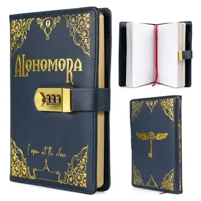 Harry Potter (Alohomora) A5 Lockable Undated Diary