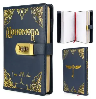 Harry Potter (Alohomora) A5 Lockable Undated Diary