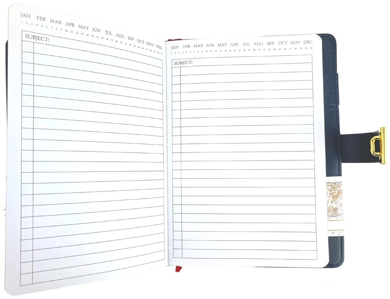 Harry Potter (Alohomora) A5 Lockable Undated Diary
