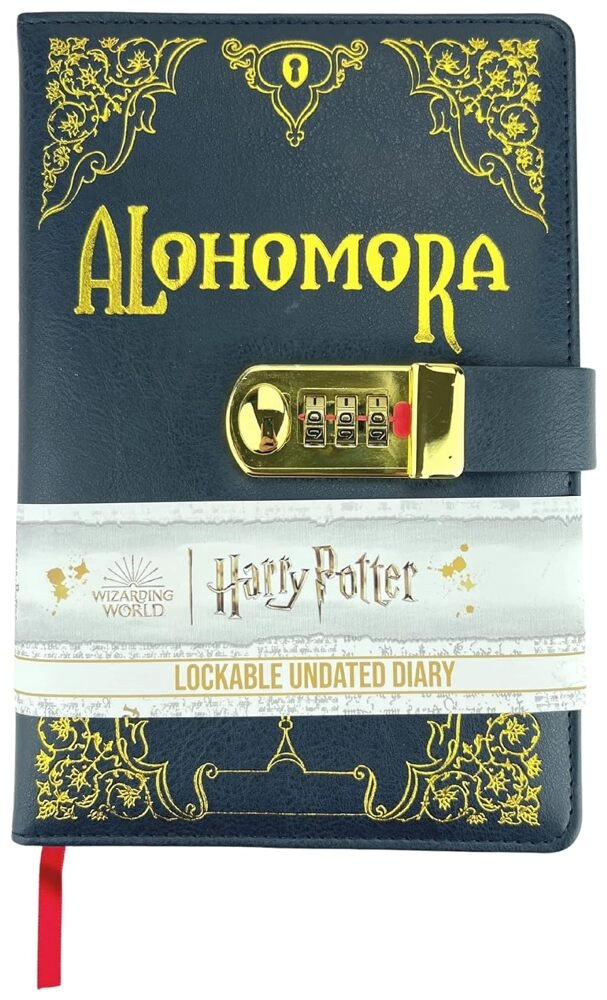Harry Potter (Alohomora) A5 Lockable Undated Diary