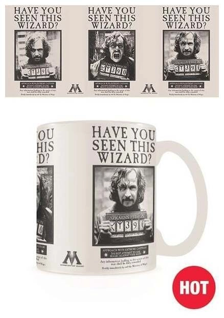 Harry Potter (Wanted Sirius) Heat Change Mug