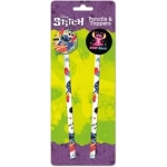 Lilo And Stitch Pencils (Acid Pops) Pencils And Toppers 2Pk