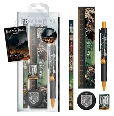 Attack On Titan S4 (Ultimate Clash) Stationery Set