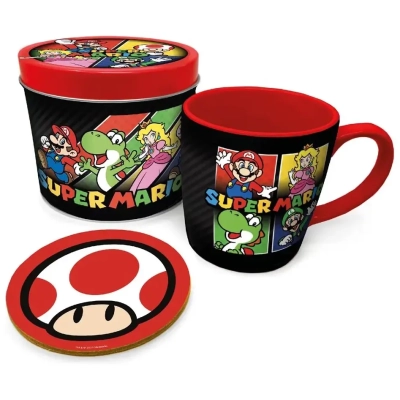 Super Mario Mug Tin Set