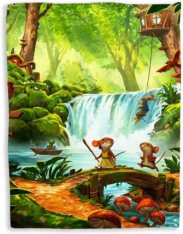 Everdell Cozy Critters Blanket My Lil Everdell Cover