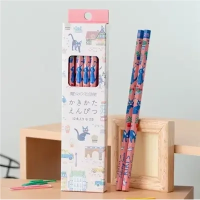 Set of 12 2B Pencils Koriko Walking - Kiki's Delivery Service