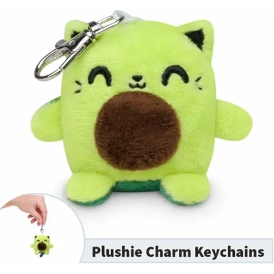 Plush Charm Keychain Happy Avo-Cat-O
