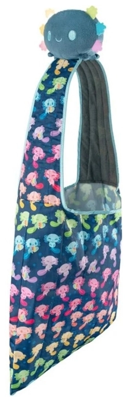 Plushie Tote Bag Blue Axolotl