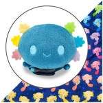 Plushie Tote Bag Blue Axolotl