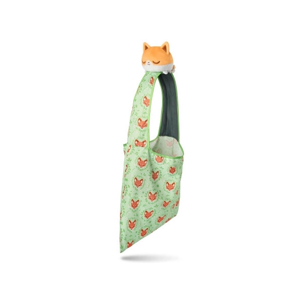 Plushie Tote Bag Orange & White Fox