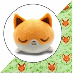 Plushie Tote Bag Orange & White Fox