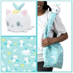 Plushie Tote Bag White Angel Cat