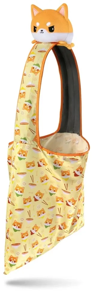 Plushie Tote Bag Orange Shiba Inu/Ramen