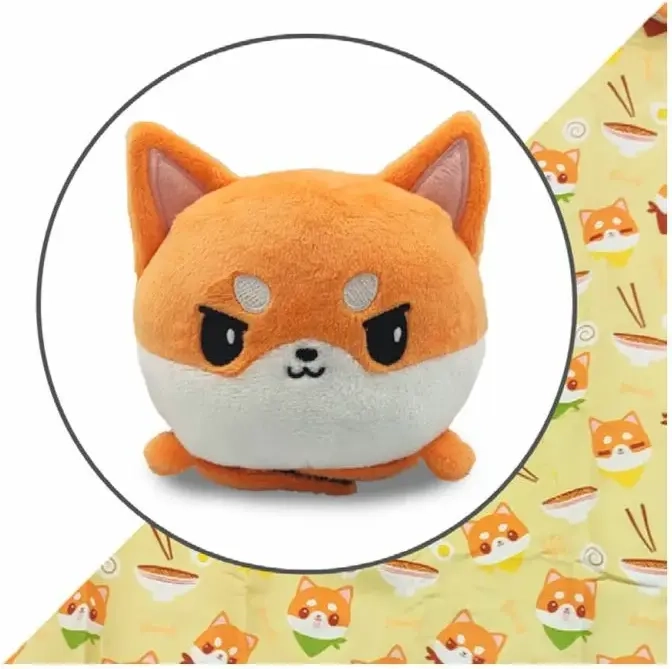Plushie Tote Bag Orange Shiba Inu/Ramen