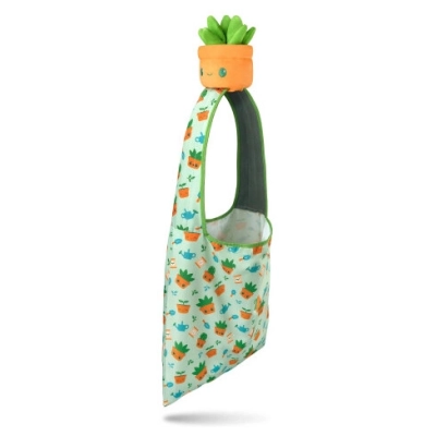Plushie Tote Bag Green Succulent/Gardening