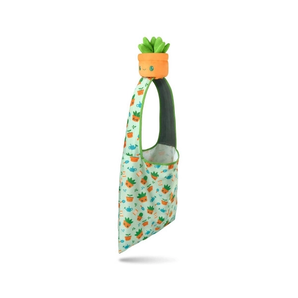 Plushie Tote Bag Green Succulent/Gardening