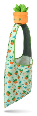 Plushie Tote Bag Green Succulent/Gardening