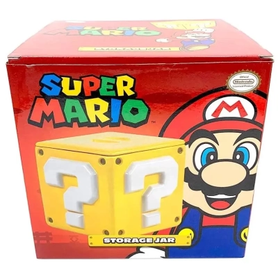 Super Mario (Question Mark Block) Cookie Jar