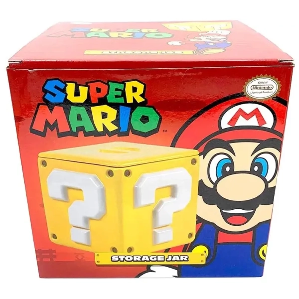 Super Mario (Question Mark Block) Cookie Jar